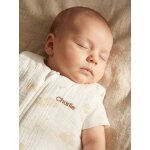 Gigoteuse sans manches ouverture centrale personnalisable dans les nuages blanc imprim�
