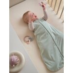 Gigoteuse en velours c�tel� vert sauge