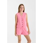Gilet bandol fluo pink