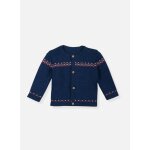 Gilet b�b� - chamonix bleu gris