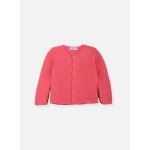 Gilet bébé coton bio corail Gilet bébé coton bio corail