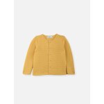 Gilet bébé coton bio moutarde Gilet bébé coton bio moutarde