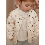 Gilet b�b� fille matelass� vanille