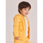 Gilet b�b� en peluche jaune