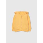 Gilet b�b� en peluche jaune