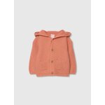 Gilet b�b� en tricot marron