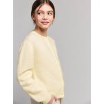 Gilet boutonn� jaune p�le