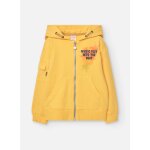 Gilet avec capuche et fermeture Éclair jaune Gilet avec capuche et fermeture Éclair jaune