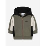 Gilet avec capuche vert