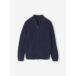 Gilet col montant manches longues garon marine