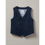 Gilet de costume bleu fonce
