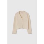 Gilet en coton fille blanc