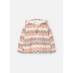 Gilet en coton avec imprim ethnique multicolore