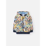 Gilet en coton avec imprim fantaisie multicolore