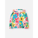Gilet en coton avec imprim fleurs multicolore