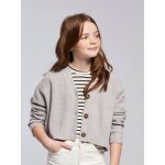 Gilet court fille gris chin�