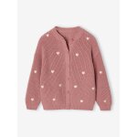 Gilet fantaisie fille blush