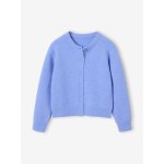 Gilet fille manches longues bleu