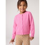 Gilet fille manches longues rose