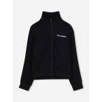 Gilet gar�on col montant noir