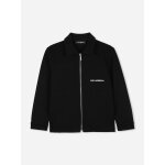 Gilet gar�on � zip noir