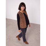 Gilet grossesse et allaitement marron
