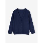 Gilet en maille col v basics marine Gilet en maille col v basics marine
