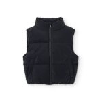 Gilet matelass pour garon avec fermeture zippe bleu marine