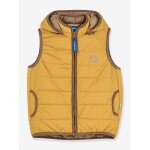 Gilet matelass� l�ger pour enfants vanuli finkid, veste int�rieure zip - in jaune