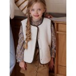 Gilet mixte sans manches rversible capsule famille cru