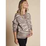 Gilet motif zbr grossesse envie de fraise beige