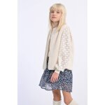 Gilet sans manches en fausse fourrure cru