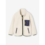 Gilet sherpa garon caramel