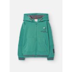 Gilet unie avec capuche et fermeture clair vert