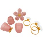 Gobelets de bain etoile de mer rose