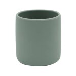 Gobelet bb - verre en silicone vert amande