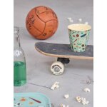 Gobelet moyen en m�lamine sports print rice, 250 ml turquoise