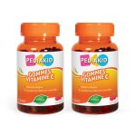 Gommes vitamine c enfant �nergie fatigue immunit� 60 oursons x2 multicolore