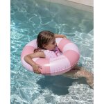 Gonflable pour enfants donut pvc double valve rose