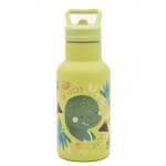 Gourde pour enfant en inox isotherme vert