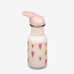 Gourde inox 355 ml bouchon sport rose