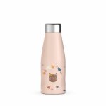 Gourde inox into the forest 350 ml rose