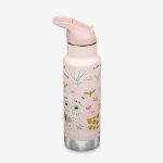 Gourde inox isoterme 355 ml bouchon sport beige