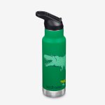 Gourde inox isoterme 355 ml bouchon sport vert