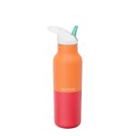 Gourde inox isotherme 473 ml bouchon sport bay kaleidoscope orange