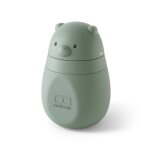 Gourde r�utilisable avec t�tine en silicone 150ml yummy vert forest