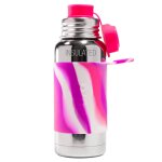Gourde sport isotherme en inox 475 ml - pink rose