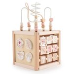 Grand cube d'activits bois fsc - biche ella chevruil ella