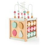 Grand cube d'activit�s bois fsc� - lapin fine berry xxl