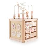 Grand cube d'activits bois fsc - lapin fine chevruil ella xxl